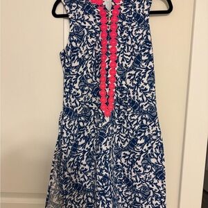 Lily Pulitzer Joanna Romper oyster bay krillin pattern - size 2